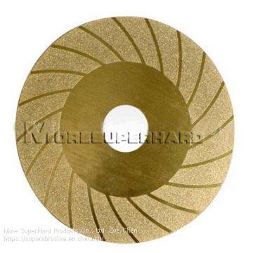 Electroplated diamond grinding disc - zoe@moresuperhard.com