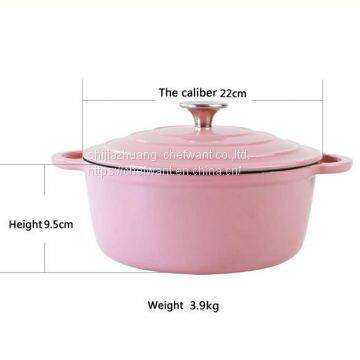 Enamel Cast Iron Dutch Oven Casserole Cast Iron Casserole photo-4