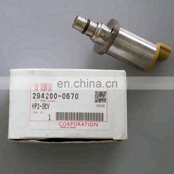 original common rail SCV 294200-0670  8-98181831-0