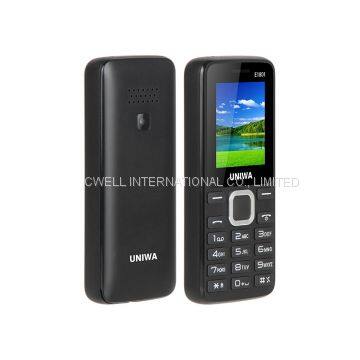 UNIWA E1801 Wireless FM Radio 1.77 Inch Screen Dual SIM Support Vibrator Cellphone photo-2