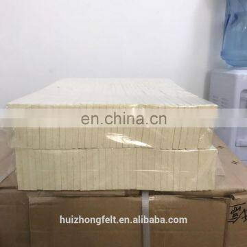 10mm Thick 10cm*7cm 3M Wool Felt Film Pasting Squeegee Wool Felt Scraper photo-7