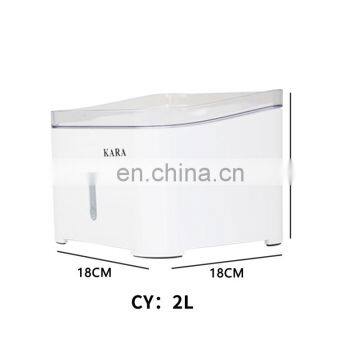 Manufacturer Wholesale Automatic Battery Drinking LED Cat Water Fountain photo-4