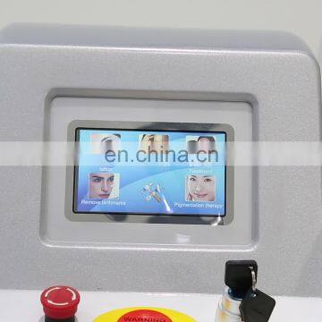 Renlang Portable 1064 532nm carbon peeling q switched nd yag laser tattoo removal machine