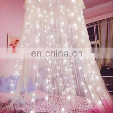 3m 300 LED Window Curtain Light String for Home Wedding Christmas Holiday photo-5