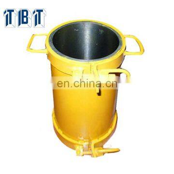 150*300 Heavy weight Steel Metal Concrete Cylinder Mould