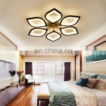 2018 New Products Creative Living Room Lamp 6/8/12 Head Warm Modern Flush Mount LED Ceiling Lamp With Remote Control photo-5