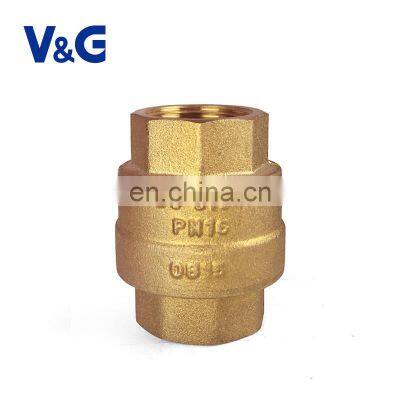 Back Pressure Brass Check Valve with Brass Core