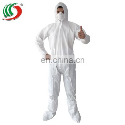 Good Disposable Hooded Coveralls PPE Disposable Gowns