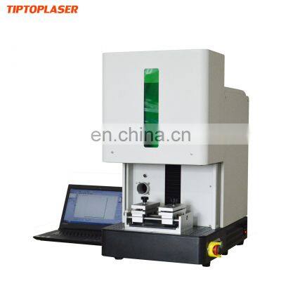 Heavy duty enclosed Mini Fiber 20w Metal Laser Marking Machine Price stainless steel writing machine marking machine