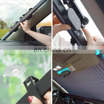 Portable Car Sunshade Umbrella for Summer uv Semi-automatic Car Sun Shade Umbrella photo-3