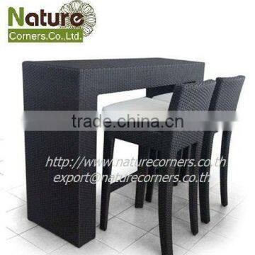 Outdoor Rattan Dining and High Bar Furniture Sets