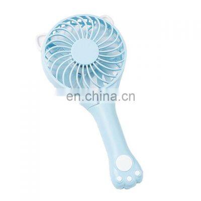 handheld mini fan rechargeable battery fan USB mini folding fan