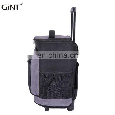 GINT 21L Customer Design Soft Insulated Wheels Trolley Fashion Cooler Bag