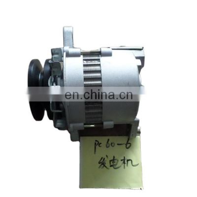 4D95 Alternator Generator for excavator PC60-6 electric parts alternator