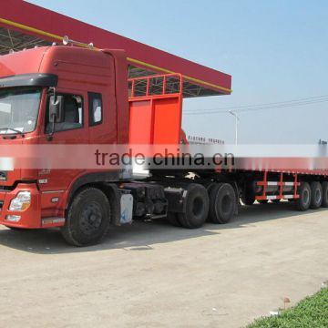 3 axles 40ft flatbed semi trailer for sale