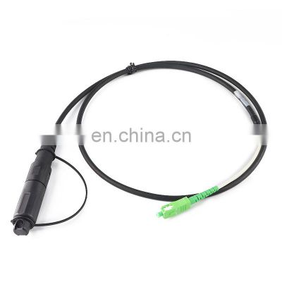 1 Fiber Fiber Optic H connector MINI OptiTap Optitap to SC/APC Waterproof Outdoor FTTH drop Cable Assembly