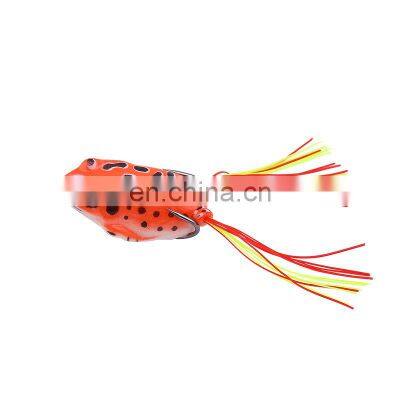 Topwater 14g 6cm Soft Fishing Bait Double Hooks Frog Lure for Stream Lake River Reservoir Pond Ocean Fishing photo-5