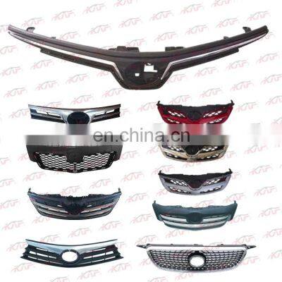 For Toyota from 2001to 2021 Corolla yellow Grilles  Front Bumper Upper Grille Automobile