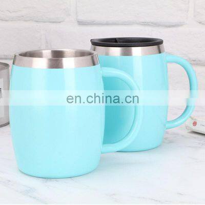 Blue Color Sublimation Stainless Steel Mug Tumbler photo-3