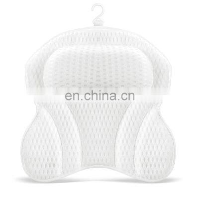 Wholesale 4D Butterfly Shape Air Mesh Bath Tub Pillow Anti Slip Spa Bathtub Bath Pillow photo-2