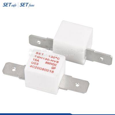 Tgh Series 15A 850VDC DC Alloy Atco Thermal Fuse Link Cutoff Motor Protector Manufacturers photo-2