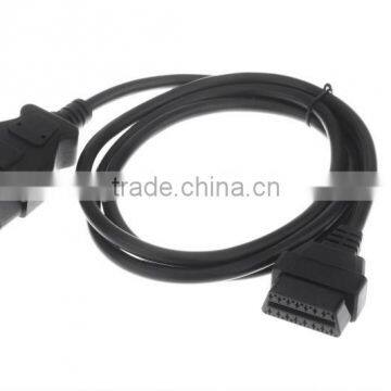 ELM327 OBD2 1.5 meters length 16 pin OBDII male to female extension cable