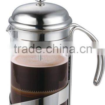 professional custom stainless steel high quality french press coffee maker