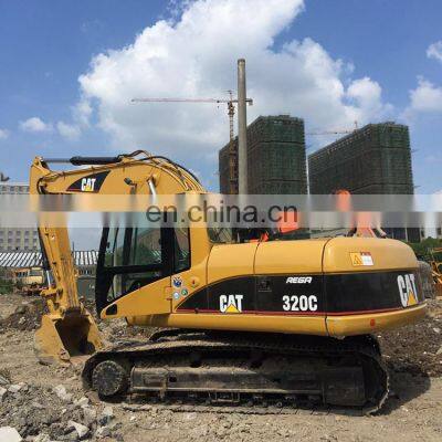 Japan earth-moving machine Caterpillar 320C digger price