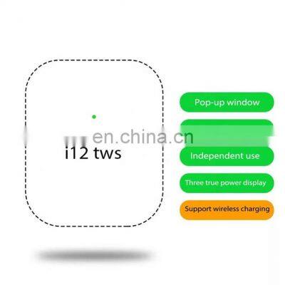 2020 Blue Tooth 5.0 Earbuds Tws Inpods I12 Tws Wireless Earphone Headphone Touch Control photo-2