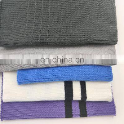 Cheap Price Sustainable Idea Hot Selling 1x1 Knit Cuff Fabric Ribbed Elastic Knitting Rib Cuff photo-4