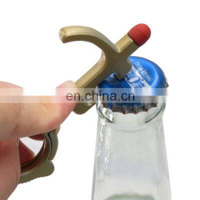 Custom New Multi-Function Touch-free EDC Bottle Opener Mobile Phone Bracket Key Chain photo-4