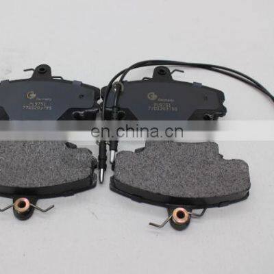 Wholesale Front Brake Pads for Car AR MEGANE LOGAN R21 R25 R19 CLIO 7701203795