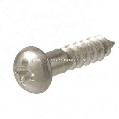 Partial Thread Metal Self Tapping Screws For Petrochemical / Aerospace Industry