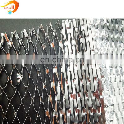 Triangle hole aluminum expanded metal Fine mesh