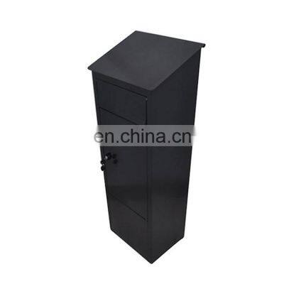 Smart Metal Parcel Delivery Box Outdoor Parcel Dropping Parcel Drop Box For Mail