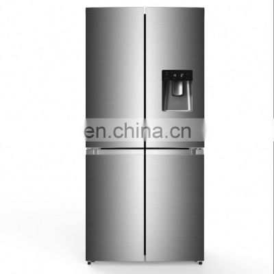 492L Good Supplier Energy Saving 220V 50Hz Four Door Frost Free Stainless Refrigerator