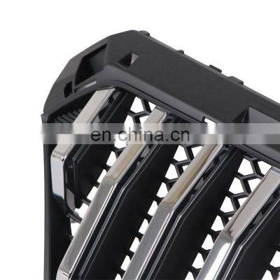 2019 Santafe SUV 4x4 Auto Parts Tuning Car Accessories Black Plastic Front Bumper Grill Parrilla Fit for Hyundai Santafe photo-4