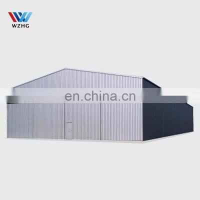 Light Weight Prefabricated Steel Structure Storage Fabric Air Plane Hangar Garage Aviation Hangar for Sport