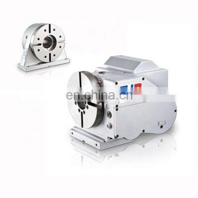 AR series 170mm pneumatic cnc milling machine high precision tail stock TJR 4th axis rotary table