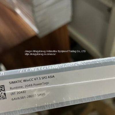 2048 External Variables WinCC V7.5 SP2 Asian Version Basic System Operation Version 6AV63812BE075AV0 photo-5