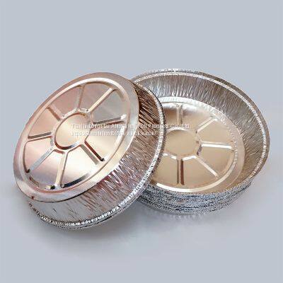 6 Inch Round Pie Dish Disposable Pizza Pan Heavy Duty Tin Foil