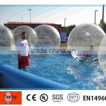 Inflatable water roller ball for sale