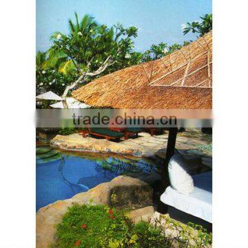 artificial thatch in tourist attractions