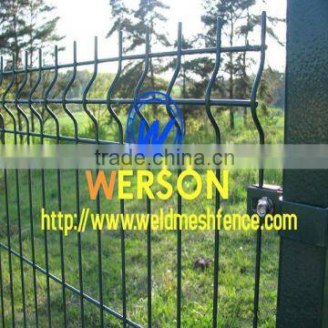 Werson PVC Coated Weld Mesh Fence ,mesh Size :50*200mm photo-5