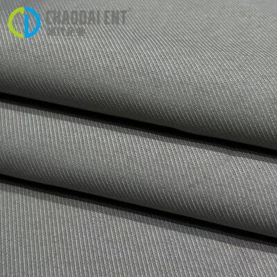 250T 2/2Twill 100% Bottle Recycled Polyester Silk Twill Taffeta Fabric For Shirt Dress Lining Down Jacket photo-2