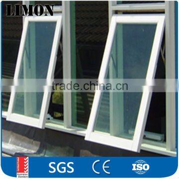 China supplier Space Saving Float Glass Cheap Aluminum Awning Window