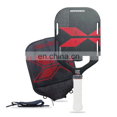 Arronax  T700 3k Carbon Fiber Thermoformed pickleball paddle  Polypropylene Honeycomb Core Usapa Approved