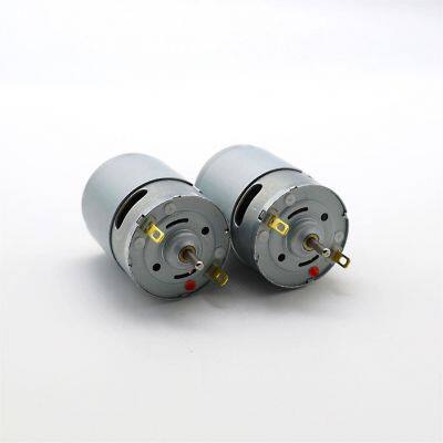 RS-385 High Speed Micro DC Motor Brushed Metal Stainless Steel Gear Motor 24V for Power Tools Popping Machines Massage Equipment photo-5