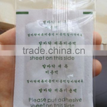 Guangzhou factory supply Detox foot pads for health care