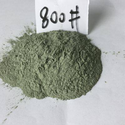 Green Silicon Carbide Sic Green Silicon Carbide Polishing Green Silicon Carbide Carborundum Emery Powder Glass Making Refractory Abrasive Blasting Good Thermal Conductivity Green Silicon Carbide Sand Powder Grit photo-3